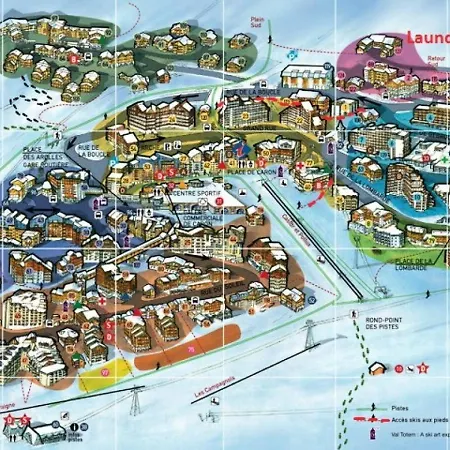 Serac - Location: En De La Station Mae-9049 Apartment Val Thorens